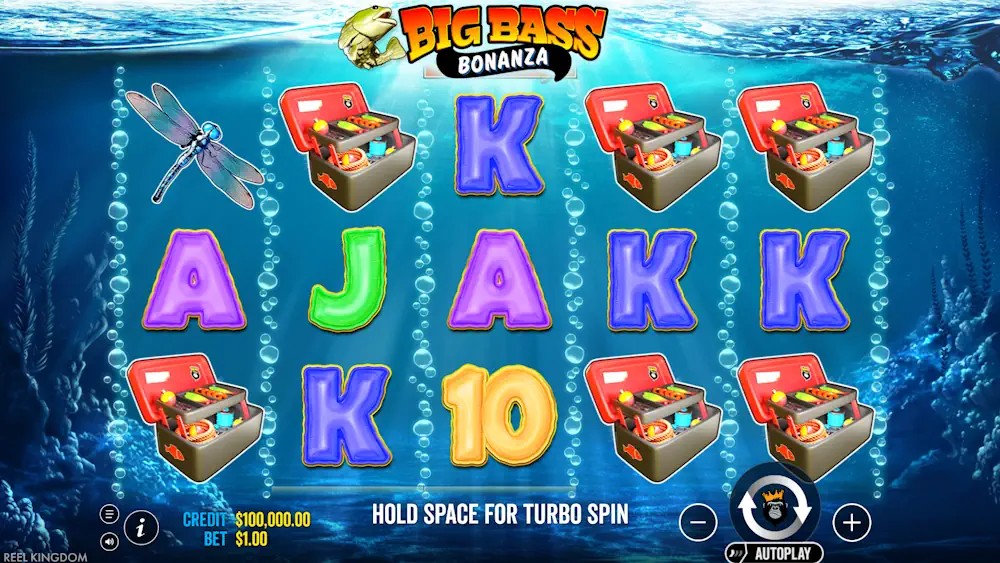 Big Bass Bonanza Pragmatic Play Game Screenshot